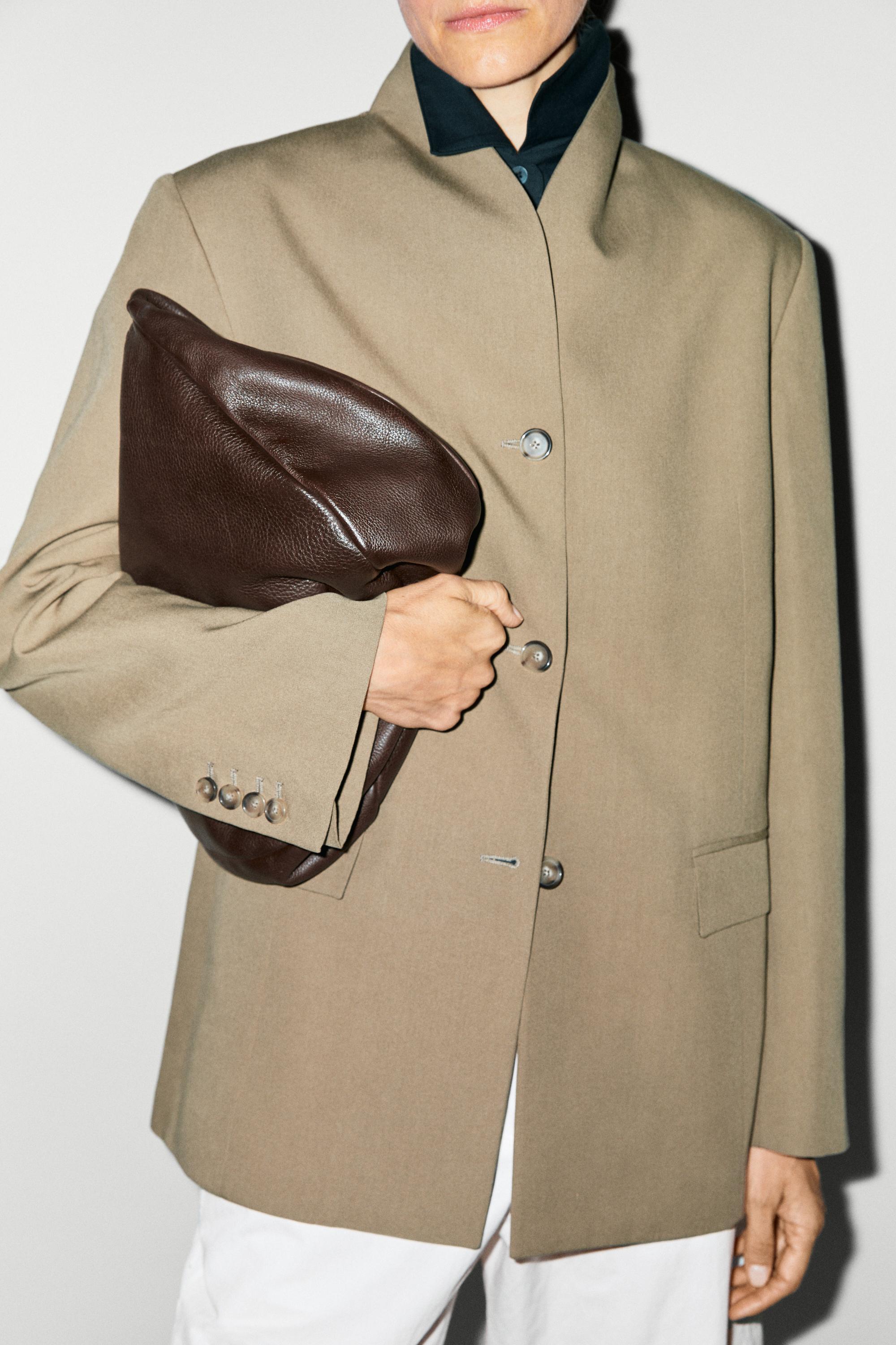 Veste col montant